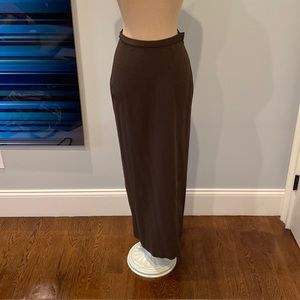 Brown Maxi skirt